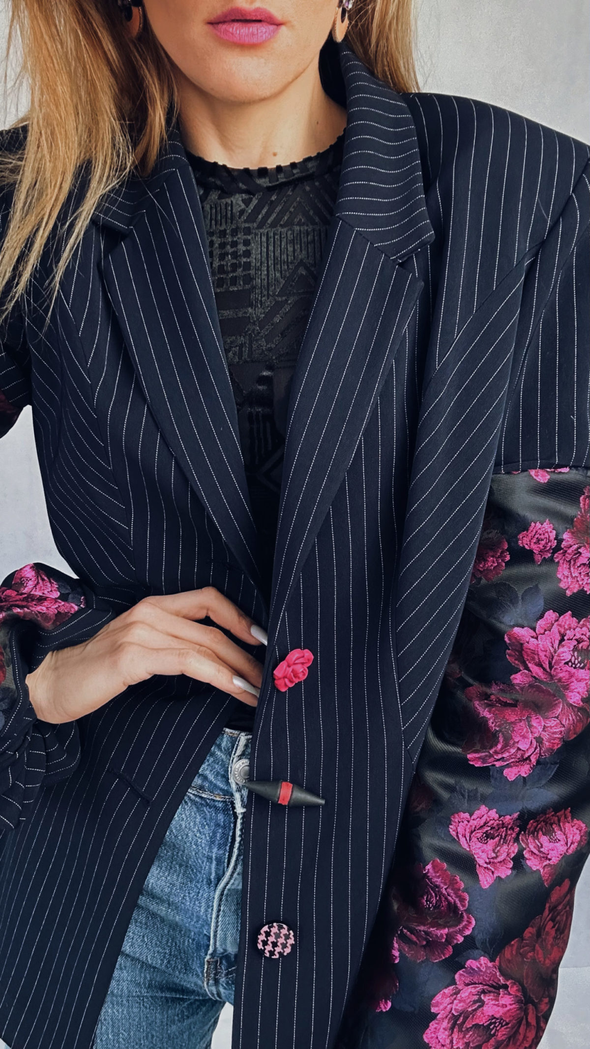 Blazer "Linéa" & son scrunchie